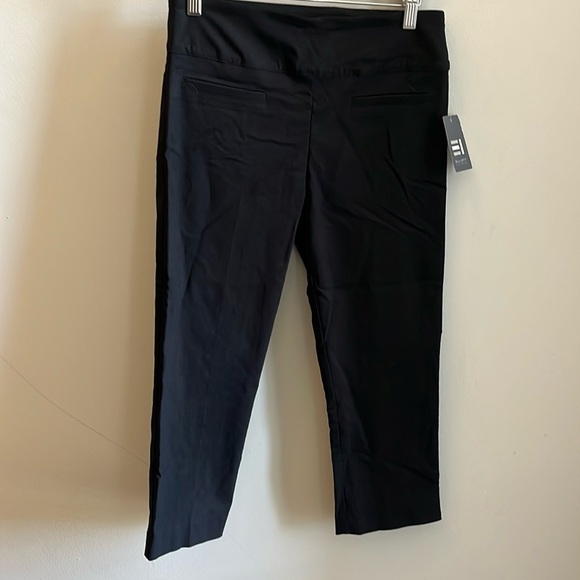Elliott Lauren Ankle Length Pants NWT Pull-On Control Stretch Back Slit Size 4 - Picture 1 of 8